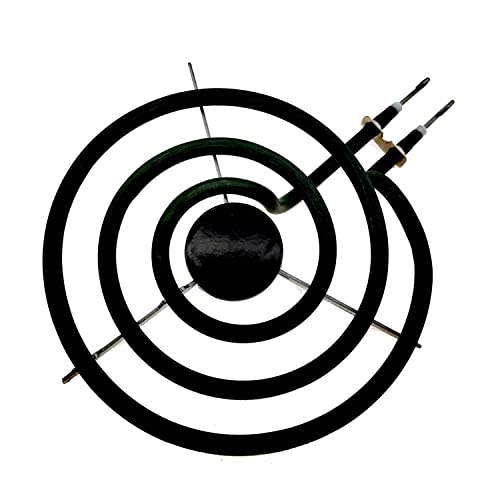 Electric Stove Top Burner MP15YA,Stove Burner 233000 6” 1250W Electric Burner For Whirlpool KitchenAid Norge,Fit MP21YA Stove Element Replacement,Electric Range Burner Element,1Pack