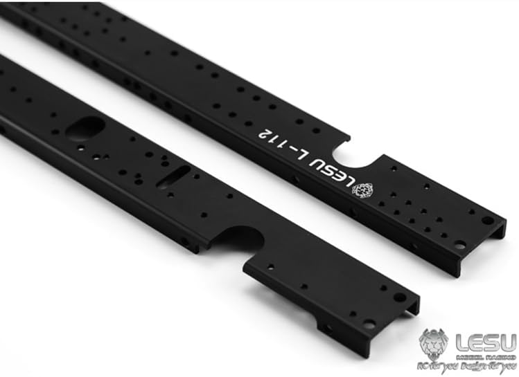 TOUCAN RC HOBBY Metal Side Chassis Rail for 1/14 RC LESU 8X8 Front Cylinder Dumper