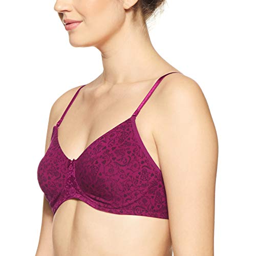Image of Van Heusen Women's Everyday Cotton Bra|Medium Coverage|Non Padded|Non Wired|Seamless Moulded Cups|Anti Bacterial Tech| Keeps you Fresh|Sweat Absorbent|No Slip Soft Straps|Detachable Straps|Style 11001