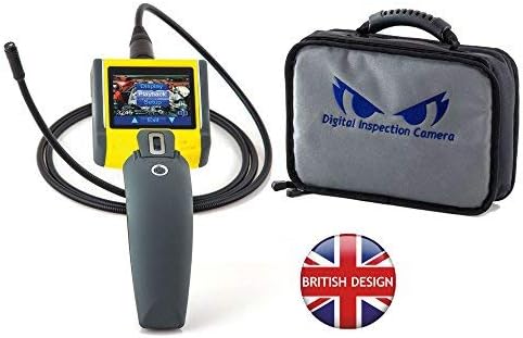 Tradesman British Recording Inspection Camera with 8.5mm x 1.5m waterproof pipe (New Version)