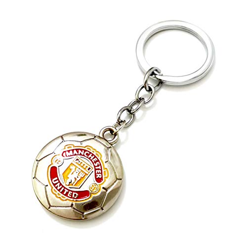 Con El Logotipo Oficial Del Equipo De Futbol Metal key chain?Manchester United?key chain:3.4in?