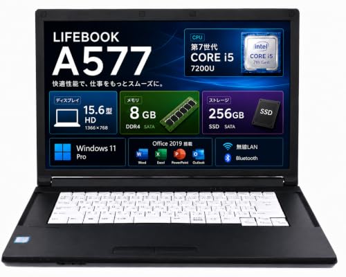 Amazon.co.jp: 【整備済み品】富士通 ノートパソコン LifeBook A577