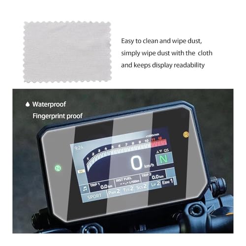 Protection des instruments MT-09 2024 contre les rayures