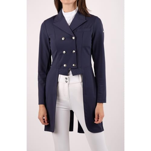 Veste à enfiler Montar bleu foncé une veste de quart idéale pour cavalier