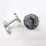 Tipo: Joyas Bosi General Merchandise Iron Man, Time Gem, Gemelos para Hombre, Colgantes de Metal, Accesorios de joyería, coleccionables