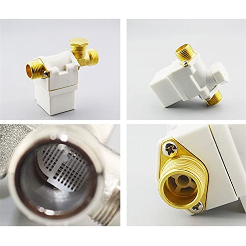 Électrovanne électrique AC 220V laiton 1/2 pouce N/C normalement fermé eau air