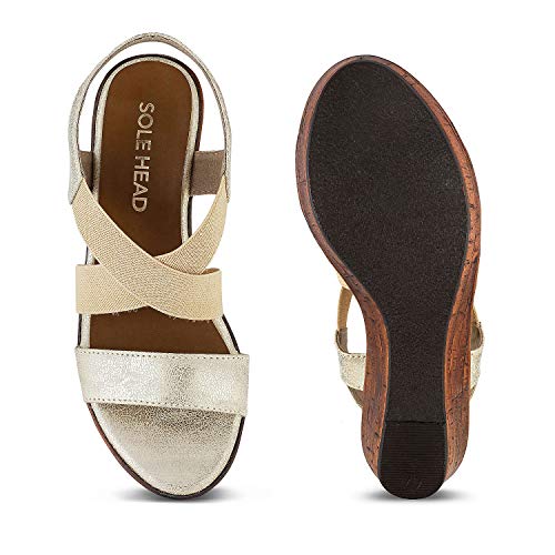 Image of SOLE HEAD Antique Wedges Women Sandals