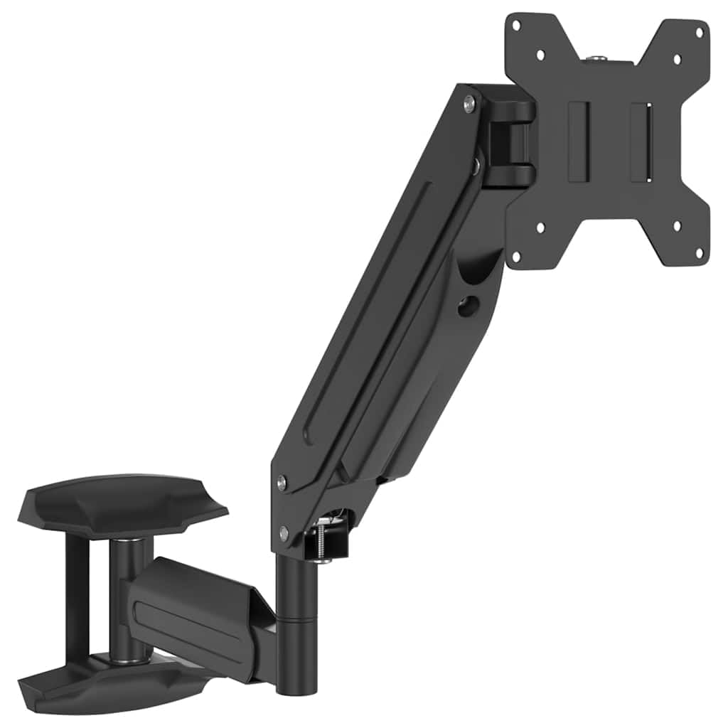 INLIFE Monitor-Wandhalterung für Max 27 Zoll Gasfeder 10 kg,Elektronik,Video,Videozubehör,TV-Zubehör,TV- & Monitorhalterungen,Schwarz,2.34 KG,4012168