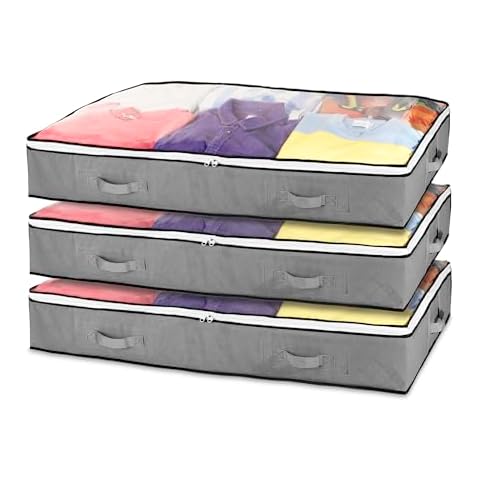 Stackzy Underbed Storage Bags - 3pcs, 75L Cover