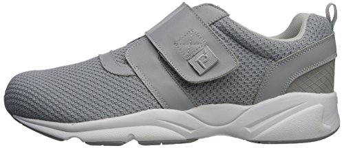 Propét Womens Stability X Strap Sneaker, Light Grey, 9 Wide Us #TOP7