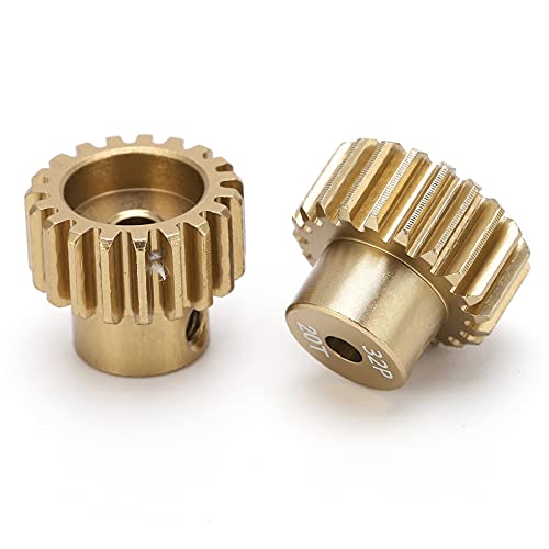 KUIDAMOS Engrenagem de motor de pinhão 32DP, com orifícios de fixação para parafusos, engrenagem de