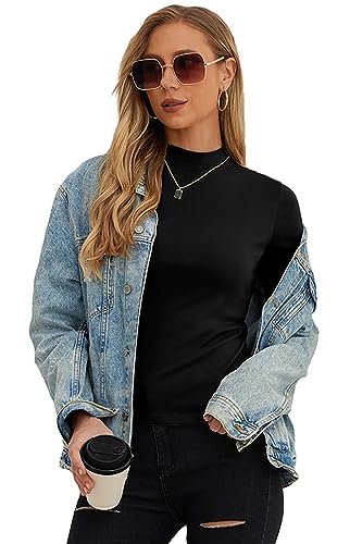 PrinStory Womens Tops Summer Short Sleeve Shirts Business Dressy Casual Pullover Tops for Women 2025 Trendy4