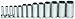 Williams WSBD-13RC 13-Piece 3/8-Inch Drive Deep 12 Point Socket Set