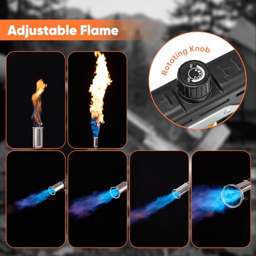 Image of Saker Propane Torch Gun with Adjustable Flame & Safety Lock