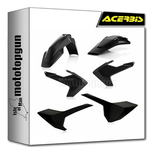 Cache carénage noir Acerbis pour Husqvarna TC 125 2016-2018 | Finition premium Mototopgun