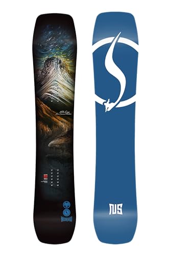 Never Summer Nokhu Triple Camber Hybrid Men's All-Mountain Snowboard (2026,...