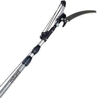 Milliard 6-16 foot Extendable Tree Pruner/Pole Saw with 3-Sided Blade