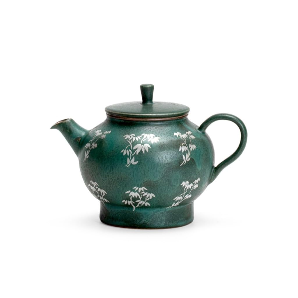 EBZFASO Ceramic Tea Pot Teapot, Ceramic Teapot With Filter Drip Spout Chinese Kung Fu Tea Set Coffee Pot
