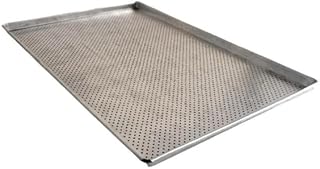 Assadeira forma alumínio perfurada retangular (ideal para forno