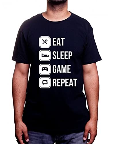 Eat, Sleep, Game and Repeat - Tshirt