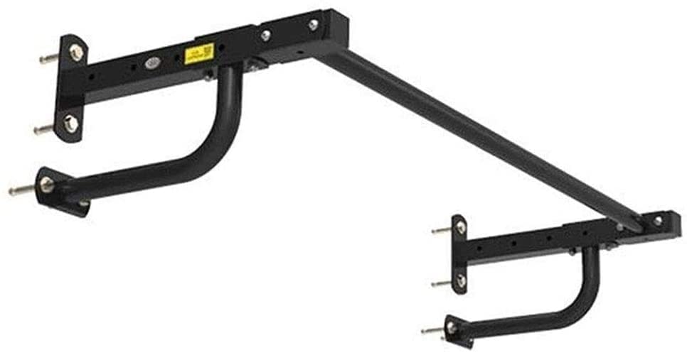 Barre horizontale de traction murale pour musculation à domicile à 8 trous
