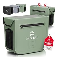 MOSERNI – MOSERNI® x KLICKfix® wasserdichte Lenkertasche | 7L Volumen 