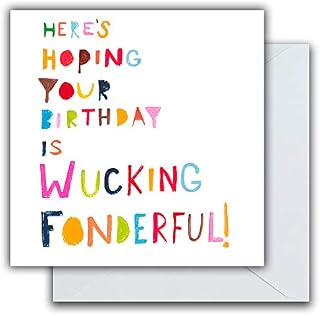 Emotional Rescue Funny Birthday Card, Birthday Card For Them, Funny Card For Birthday, Card, Wucking, Multi, 163mmx163mm, MMS002