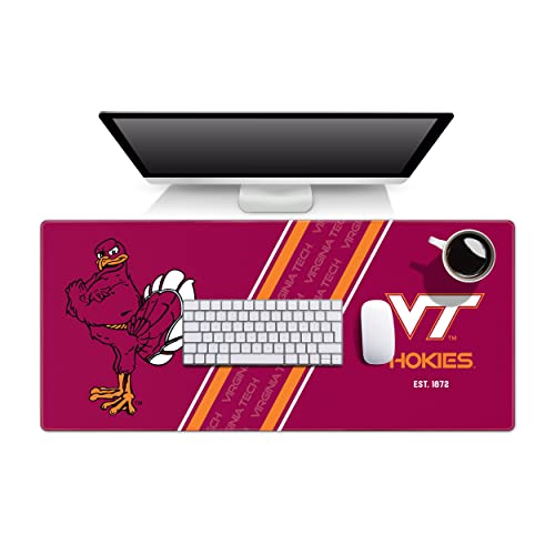 Image of YouTheFan NCAA Virginia Tech Hokies Logo Series Desk Pad
