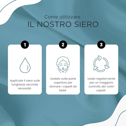 Kerargan - Siero Capillare Protettivo Uv E Colore Con Olio Di Marula Per Capelli Secchi E Tinti - Anti-Frizz, Lisciante, Idratante - Senza Solfati, Ogm, Olio Minerale - 50Ml - 6