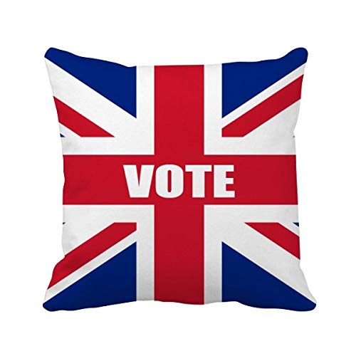 Royaume-Uni Vote Drapeau Coussin Salon Rompre la Monotonie Décorative Coussin Élection - 2