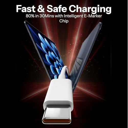 Image of USB A to Type C Charging Cable for Vivo Smartphones, Fast Charge Support & Stable Data Transfer Compatible with Vivo, Oppo, Realme & Type C Devices (Free Cable Protector)