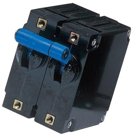 Magnetic Hydraulic Circuit Breaker, IUG Series, 15 A, 3 Pole, 240 V, 0.05 s, 5 kA