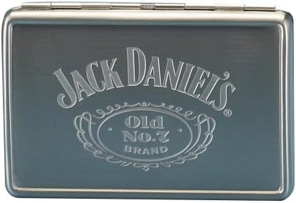Jack Daniels Licensed Barware Swing Cartouche Case, standard, Silver