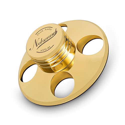 Nobsound Stb-01 Lp Vinyl Turntables Metal Disc Stabilizer Record Weight Hifi (Gold) #TOP1