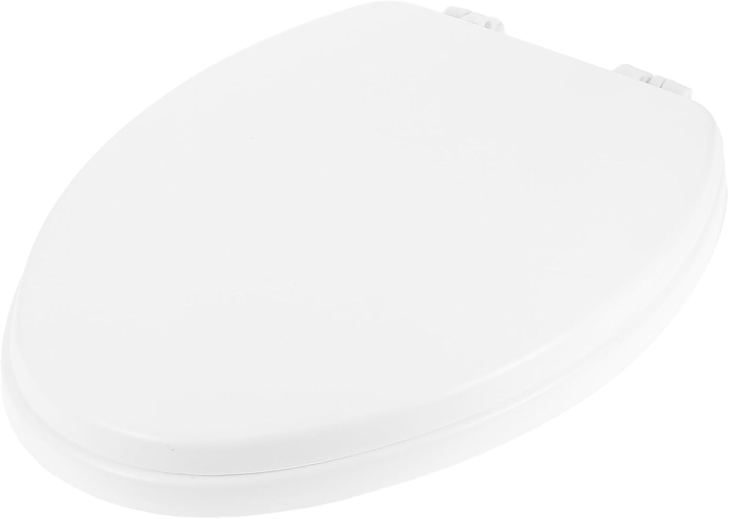 Vaguelly Toilet Seat Lid Padded Soft Foam Thickened Cushion Cover White V-shape Household Bathroom Accessory Home Necessity