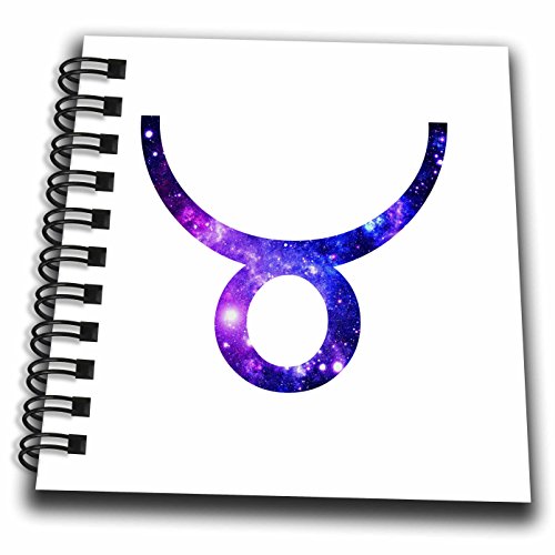 InspirationzStore Astrology ? TauruszXR[vV{ ? p[vZodiac Glyph Astrological Star Sign ? Drawing Book 4" x 4" db_202180_3