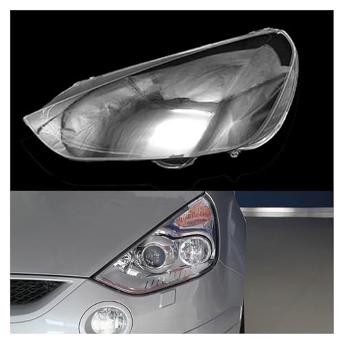 Cubierta de faro derecho para coche 2007-2008 carcasa de repuesto transparente 4