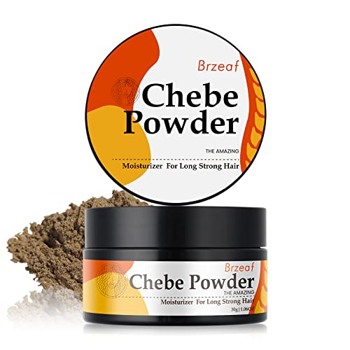 Brzeaf Chebe Powder for Hair Growth Super Moisturizing & Hair Deep Conditioning Chebe Hair Powder for All Hair Types