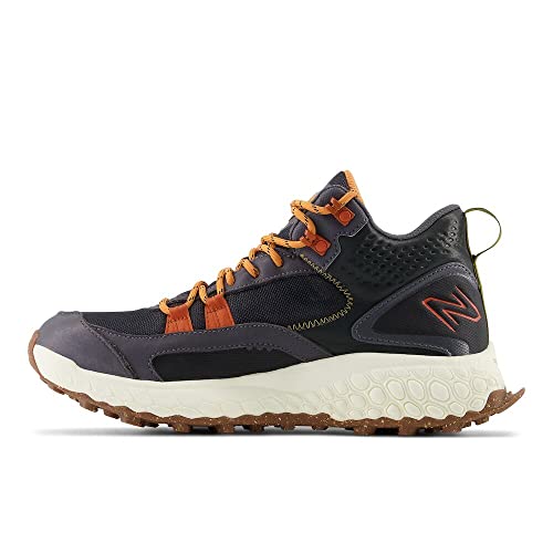 New Balance New Balance Women's Fresh Foam X Hierro V1 Mid-Cut Trail Running Shoe, Black/Magnet/Cayenne, 9.5 M