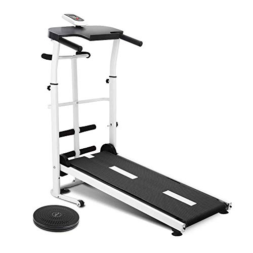 Image of Treadmill,Multifuncional Home Treadmill Office Desk Treadmill,Folding Manual Treadmill,Portable Walking Machine Fitness Exercise,for Home