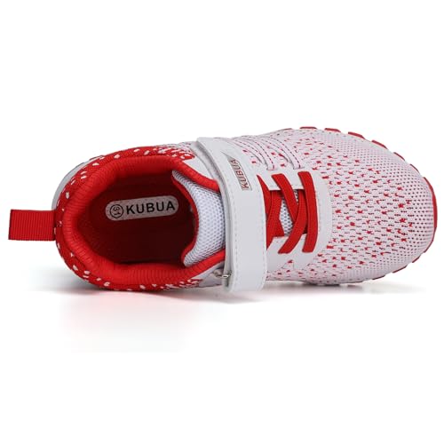 Image of KUBUA Kids Sneakers Lightweight Boys Girls Tennis Shoes | Breathable, Comfortable, Non Slip, Easy to Put On, Running, Walking, Gym, School, Daily Play, Toddler