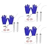 Strumento per iniezione olio freno a disco: realizzato con materiali, resistenti e pratici, mini guantoni da boxe.