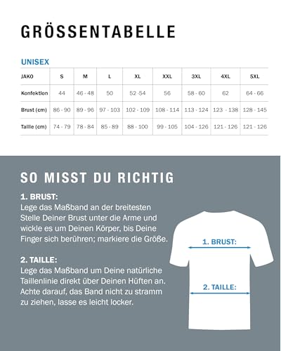 JAKO Unisex Poloshirt Wardrobe, rubinrot, L – Ansicht 6