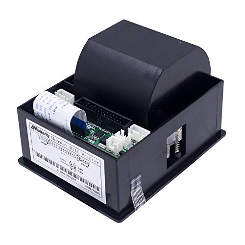 Thermal Receipt Printer 58mm Mini Label Printer Embedded Receipt Thermal Printer TTL + USB Interface High Speed Printing 50-85mm/s