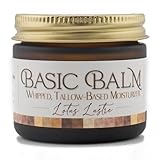 Whipped Beef Tallow Skincare, Grass-Fed Beef Tallow Balm Moisturizer, Abyssinian Oil, Manuka Honey & Propolis, Herb-Infused, USA Handmade, Blue Lotus, Pink + White, Thompson’s -  Thompson's Tallow, LLC