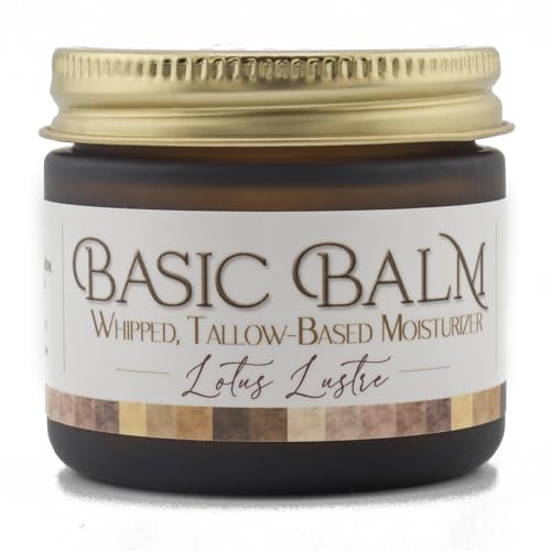 Whipped Beef Tallow Skincare, Grass-Fed Beef Tallow Balm Moisturizer, Abyssinian Oil, Manuka Honey & Propolis, Herb-Infused, USA Handmade, Blue Lotus, Pink + White, Thompson’s -  Thompson's Tallow, LLC
