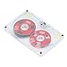 Hamwesh Cassette Tapes, 46 Minute Low Noise Audio Type I Type I Ferric Tape with Electroplated Metal Wheel PC Case for Conference Seminars Daily Recording (Red)