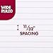Mead Spiral Notebook, 24 Pack, 1 Subject, Wide Ruled Paper, 7-1/2