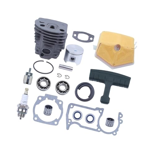 Kit Cylindre Piston 46mm Tronçonneuse 51 55 Finition Précision - 2