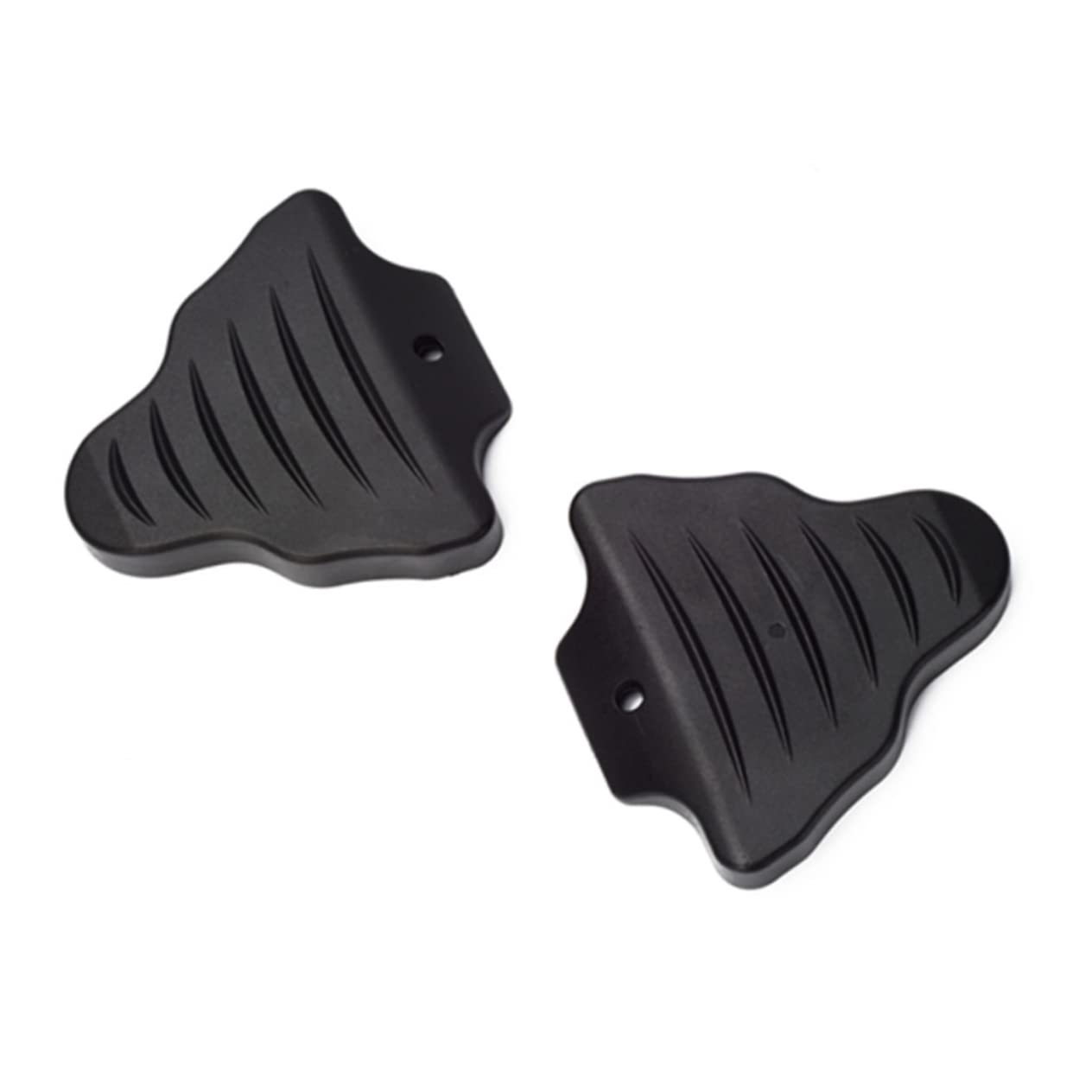 BESPORTBLE 3paia Copertura Protettiva Per Tacchetti Da Bici Design Antiscivolo Accessori Pratici Per Pedali Auto-bloccanti Compatibile Con Tacchetti Fissi e Flottanti Nero